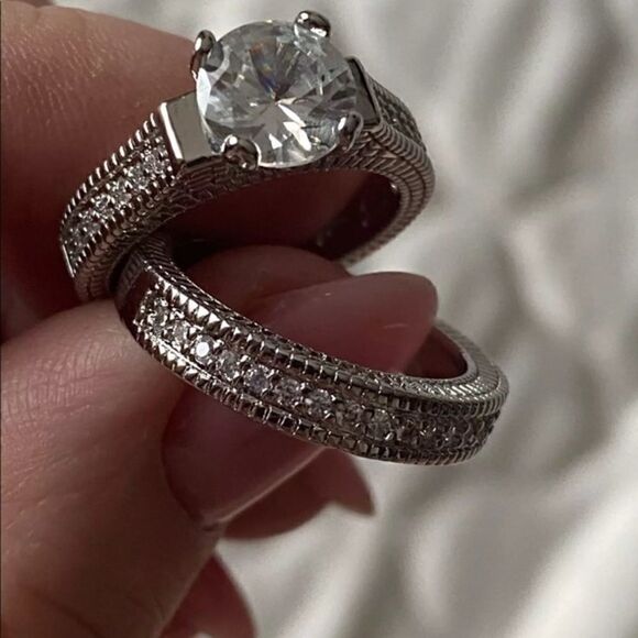 925 Sterling Silver Ring 2PCS - Picture 8 of 8